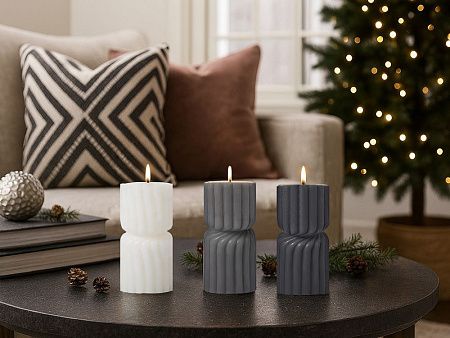 Набор свечей с гранями «Vela»