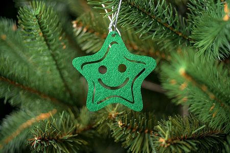 Орнамент-подвеска из фетра