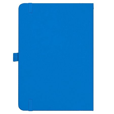 Блокнот Forest  Alfa Polo Soft А5, недатированный, в твердой обложке,  с резинкой и петлей для ручки, синий