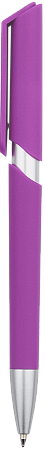 Ручка ZOOM SOFT Фиолетовая (сиреневая 2592C) 2020.24