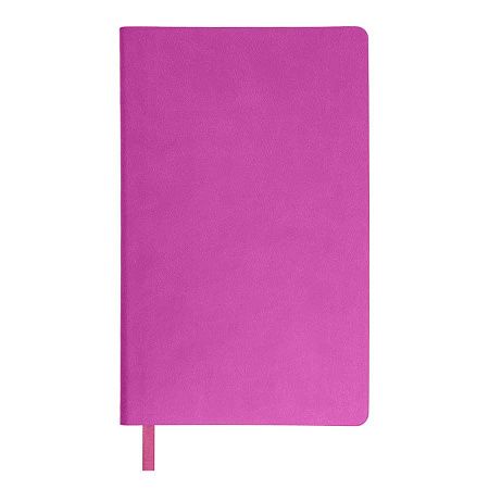 Ежедневник недатированный "FunkyPlan" розовый с  голубым  форзацем,  линейка