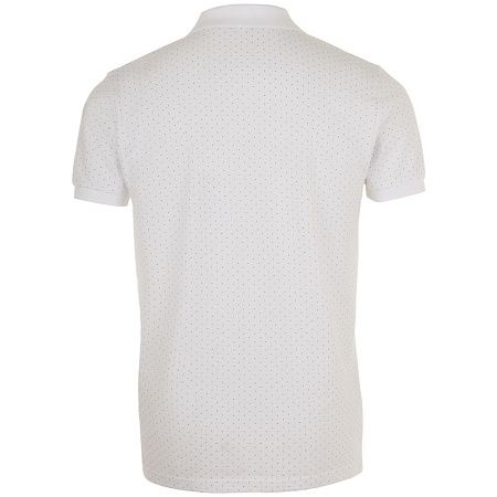 Рубашка поло мужская Brandy Men, белая с темно-синим, размер XXL