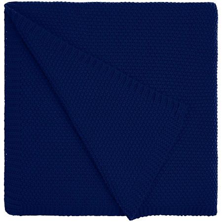 Плед Longview, темно-синий (сапфир)