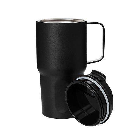 Термокружка вакуумная Авентура (Aventura), синяя