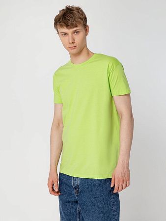 Футболка унисекс Regent 150, зеленое яблоко, размер 5XL