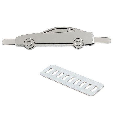 Сумка для покупок JETTA 325 г/м² с шильдом - машина, натуральный