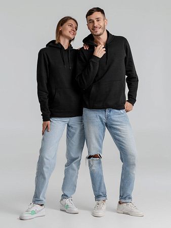 Толстовка с капюшоном Snake II черная, размер 3XL