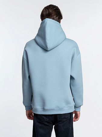 Худи Kulonga Oversize, серо-голубое, размер XL/2XL