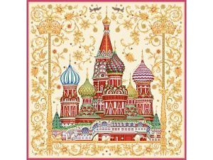 Платок «Собор Василия Блаженного»