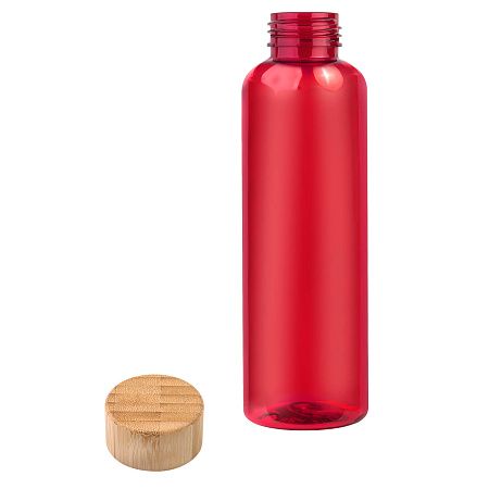Бутылка для воды BAMBOO PET 550мл. Красная 6264.03