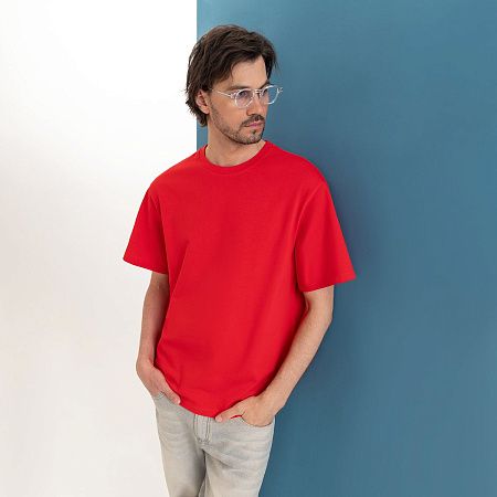 Футболка унисекс Раст Нео (Rust Neo), 240 гр., красный, размер 3XL/4XL