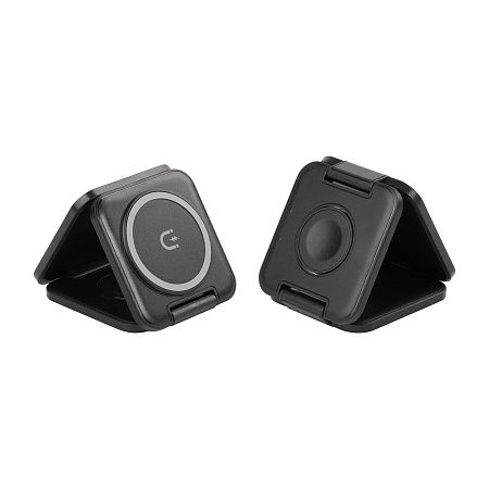 Складная беспроводная (15W) зарядная станция "Flip" с MagSafe