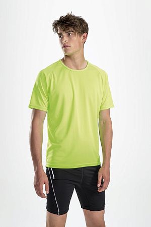 Футболка унисекс Sporty 140, оранжевый неон, размер XXS