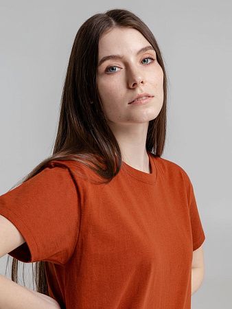 Футболка Imperial 190, коричневая (терракотовая), размер M