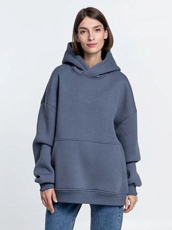 Худи Kulonga Oversize, темно-серое, размер XS/S