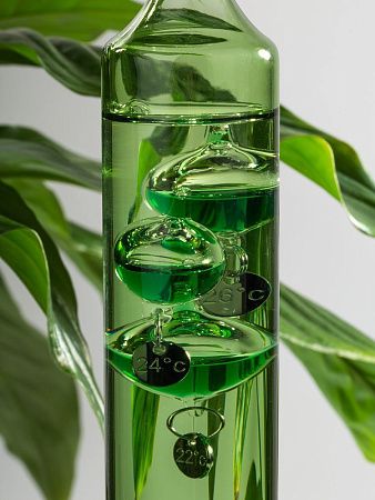 Термометр стеклянный «Галилео», зеленый