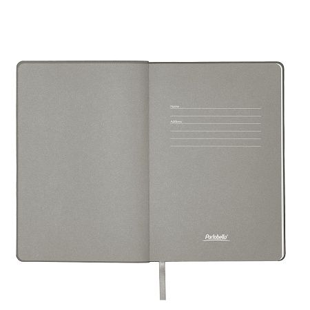 Ежедневник Латте софт-тач (Latte soft touch) недатированный, серый