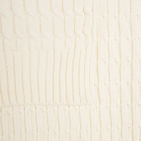 Плед Slumberland, белый (молочный)