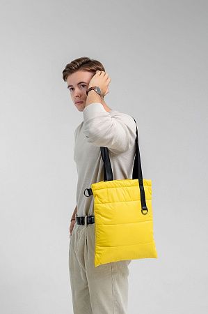 Шоппер Superbag Bubble, стёганый, с магнитной кнопкой