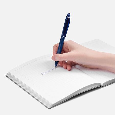 Ручка шариковая Prodir QS20 PMT-T, синяя