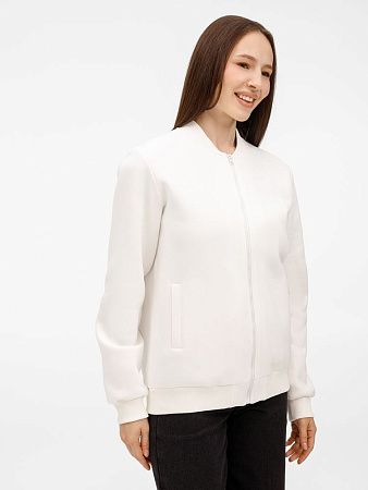 Бомбер унисекс Estado, молочно-белый, размер L