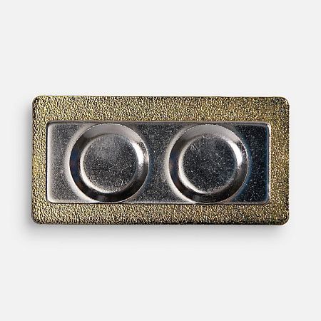 Значок Magnet Matto, золотистый глянцевый