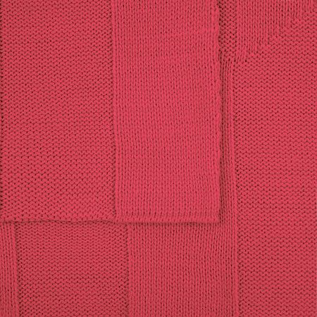 Плед Rombus, темно-розовый (коралл)