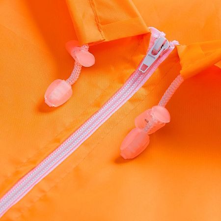 Дождевик детский Rainman Kids, оранжевый неон, размер 10-12 лет (134–150 см)