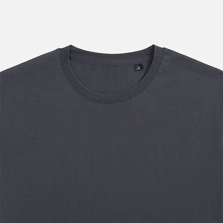 Футболка унисекс T-Bolka 200, темно-серая (графит), размер 4XL