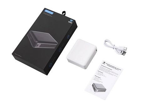 Внешний аккумулятор «Brick 10» с быстрой зарядкой QC/PD, 10000 мАч