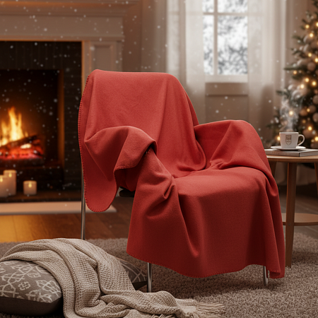 Плед PATIO, красный