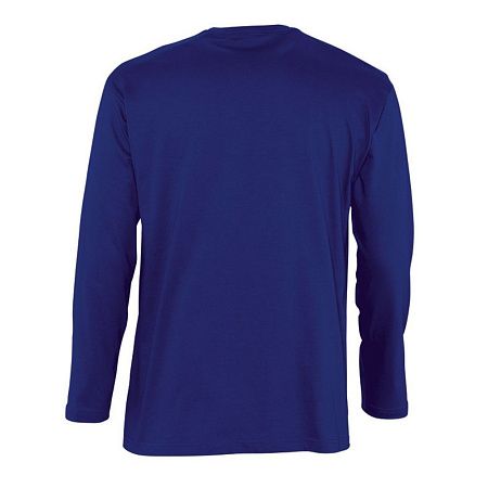 Футболка мужская с длинным рукавом Monarch, синий ультрамарин, размер M