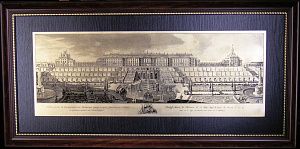 Гравюра "Петергоф 1"