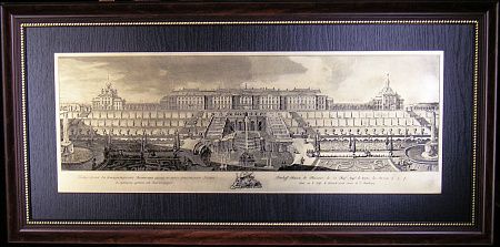 Гравюра "Петергоф 1"