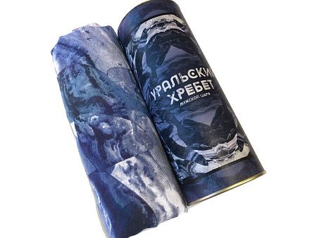 Шарф- палантин «Уральский хребет»