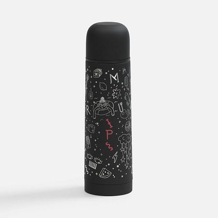 Термос Skydive, ver.2, черный