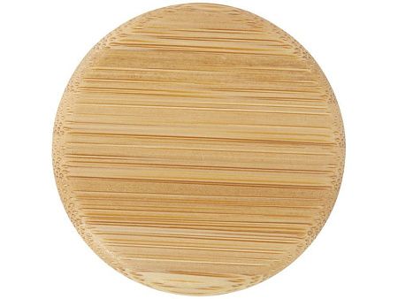 Стеклянная бутылка с бамбуковой крышкой «Lume», 500мл