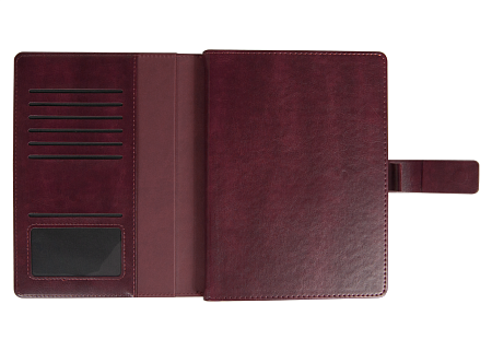 Ежедневник Alfa Brandy Business Edition B5 бордовый, в подарочной коробке