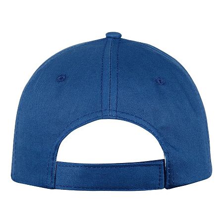 Кепка 5-панельная Lester Velcro 180, ярко-синяя