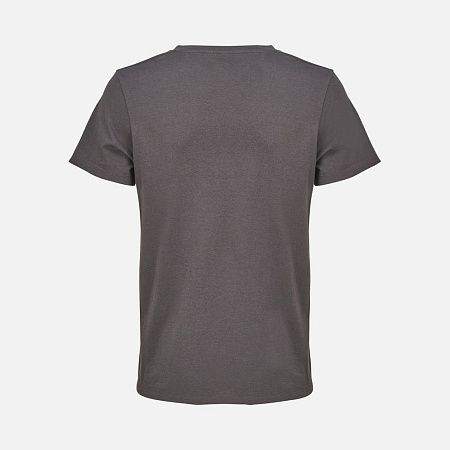 Футболка унисекс Regent с V-образным вырезом, темно-серая, размер XS