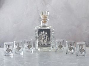 Набор со штофом «Металлурги»