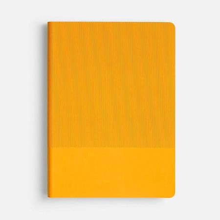 Ежедневник Vale New, недатированный, желтый