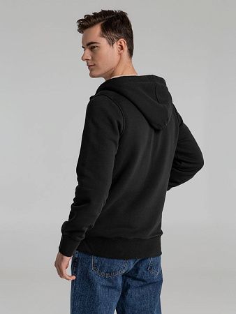 Толстовка унисекс на молнии Sherpa 280, черная, размер XXS