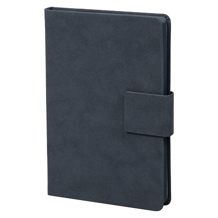 Ежедневник Alfa Garda Nuba А5, темно-синий, недатированный, в твердой обложке в сливбоксе