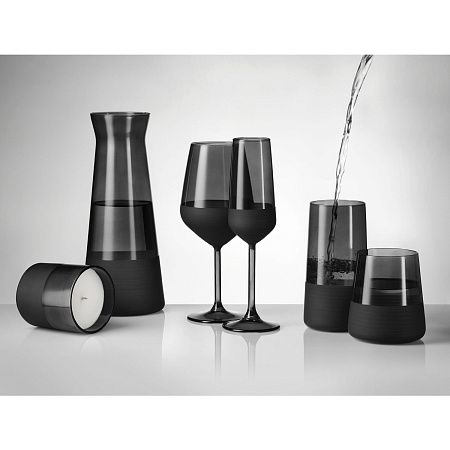 Стакан для воды высокий Блэк Эдишн (Black Edition), черный