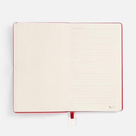 Ежедневник Shall Light, недатированный, красный