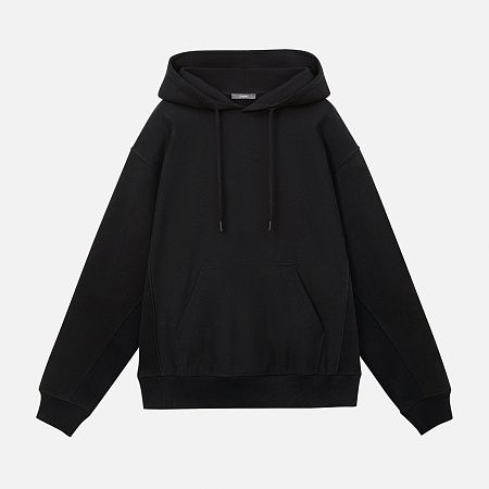 Худи релакс унисекс Адвенче (Adventure), черный, размер XL/2XL