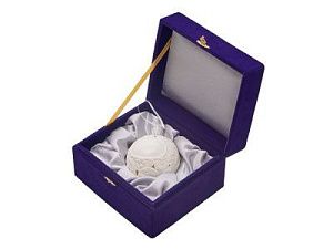 Шар новогодний с подсветкой и зоной для персонализации