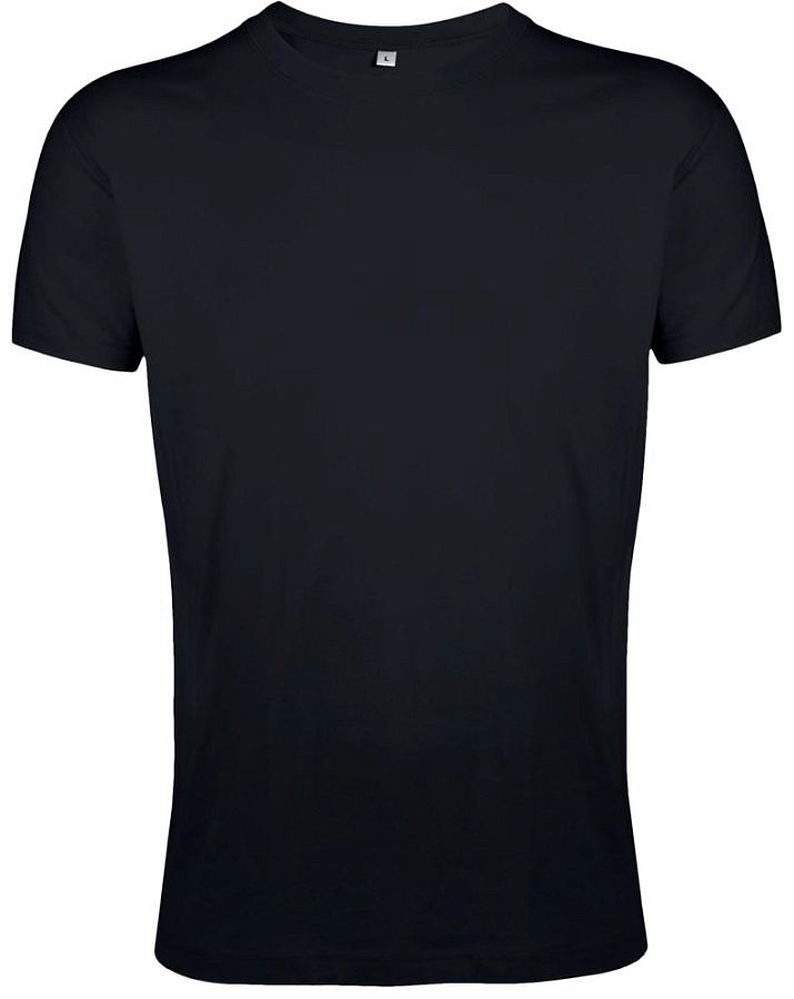 Футболка мужская Regent Fit 150, черная под нанесение