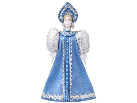 Подарочный набор: кукла фарфоровая, чай "Малина с мятой"